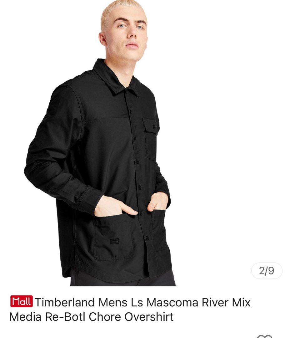 timberland mens overshirt