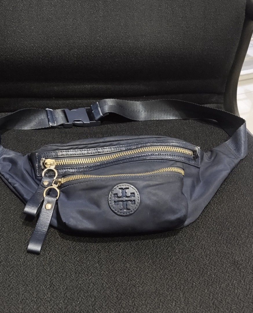 Tory Burch nylon waist bag Barang Mewah Tas Dompet di Carousell