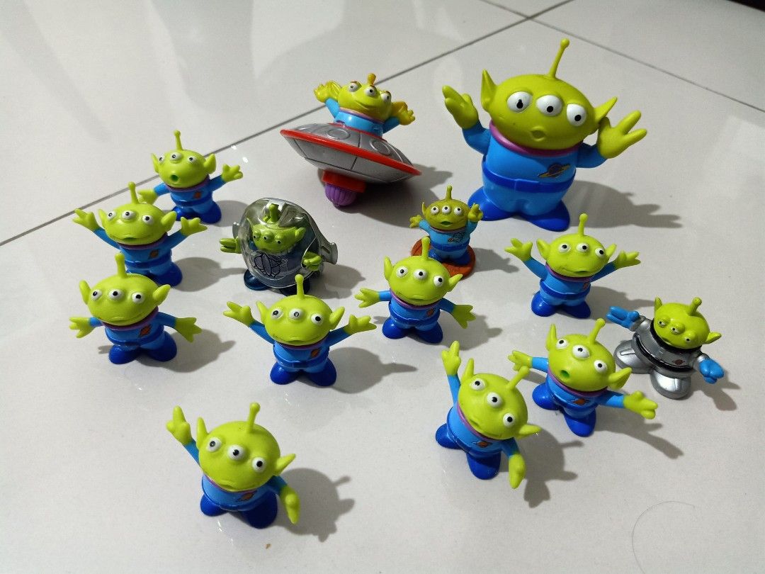 toy story alien combo, Hobbies & Toys, Collectibles & Memorabilia, Vintage Collectibles on Carousell