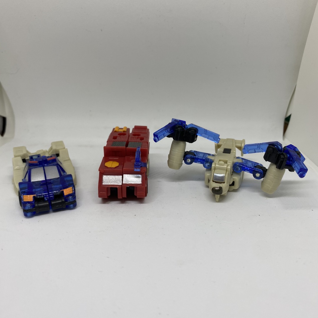 Transformers Armada Minicons Emergency Team (Prowl, Firebot & Makeshift