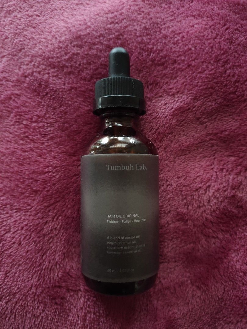 Tumbuh Lab Hair Oil Original, Kesehatan & Kecantikan, Perawatan Rambut