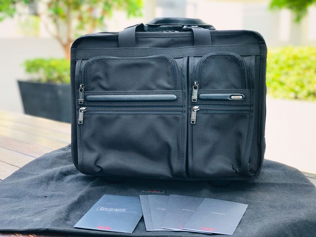 TUMI Office Bag, Trolley, Cabin Size, FXT Ballistic Nylon, Men's