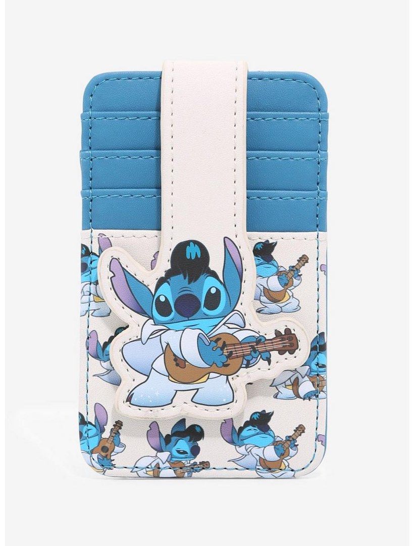 USA Disney x Loungefly Lilo Stitch Elvis Stitch Cardholder Women s Fashion Bags Wallets Wallets Card holders on Carousell