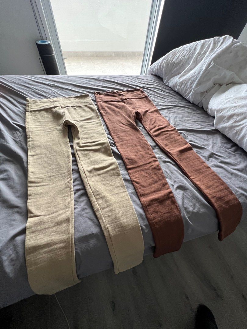 Valleygirl Fleece Leggings Size Small Women s Fashion Clothes on Carousell
