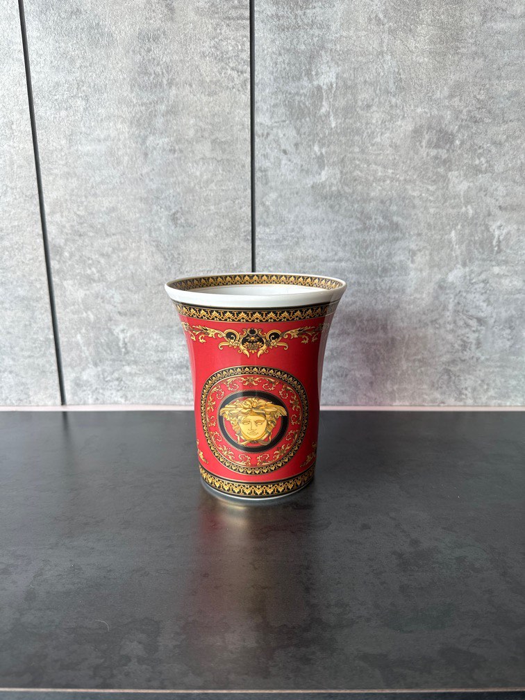 Versace Vase, Furniture & Home Living, Home Decor, Vases & Decorative