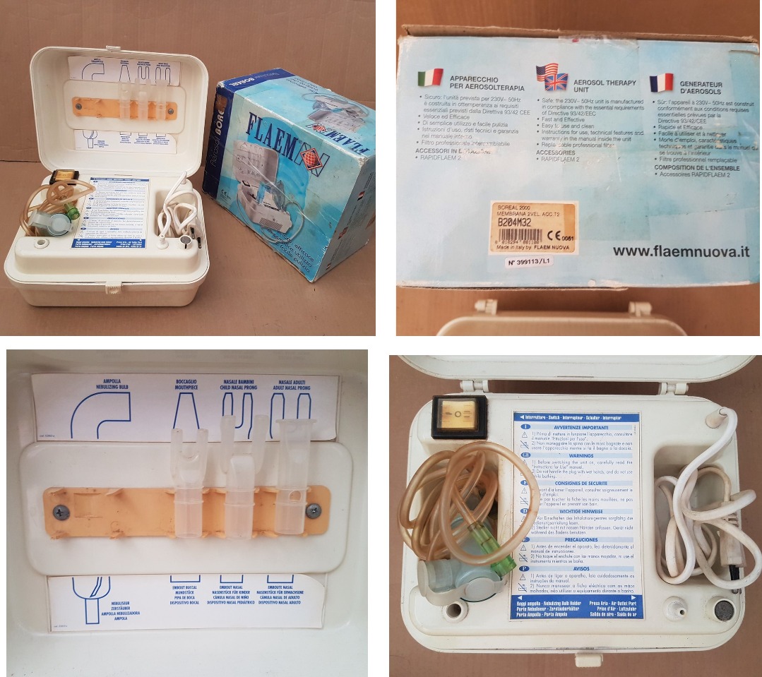 Vintage Medical Appliances, Flaem Nuova, Model Boreal 2000, Made in ...