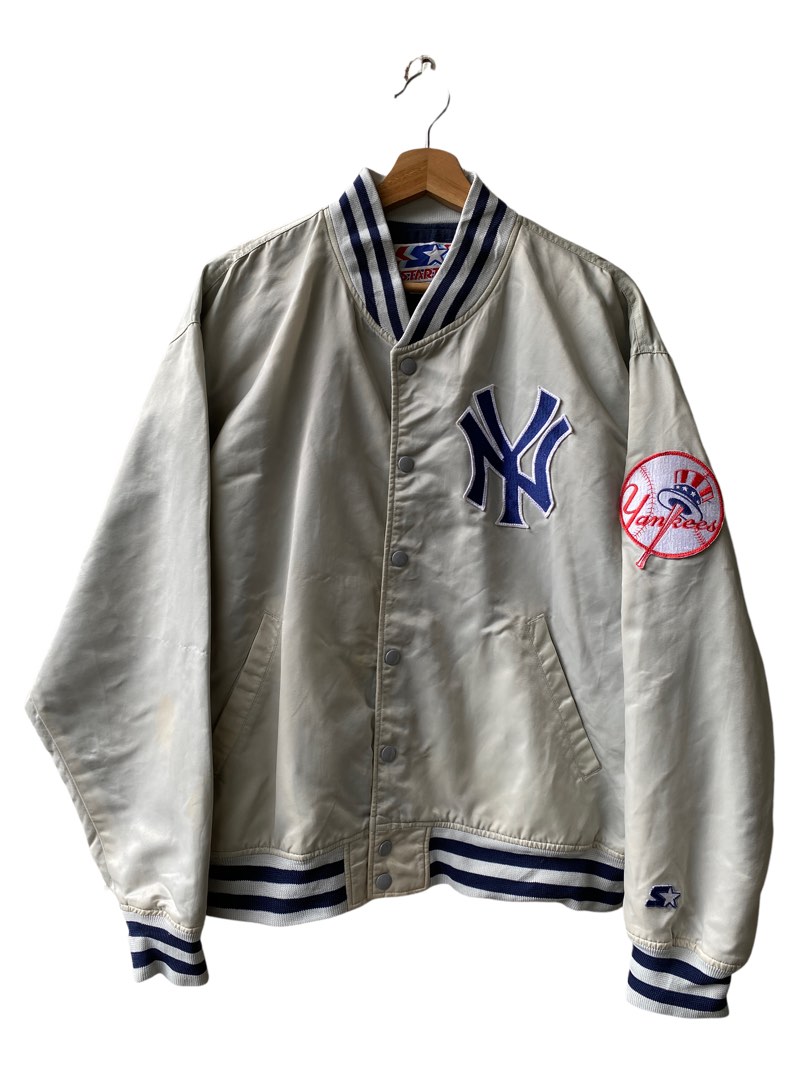 Vintage NY Yankees Bomber Jacket, Men's Fashion, Coats, Jackets and