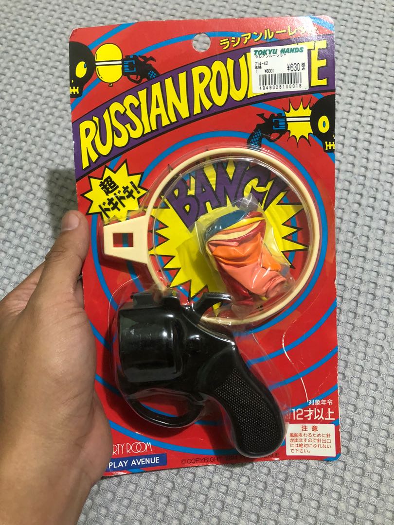 Vintage Russian roulette game from japan, Hobbies & Toys, Toys & Games