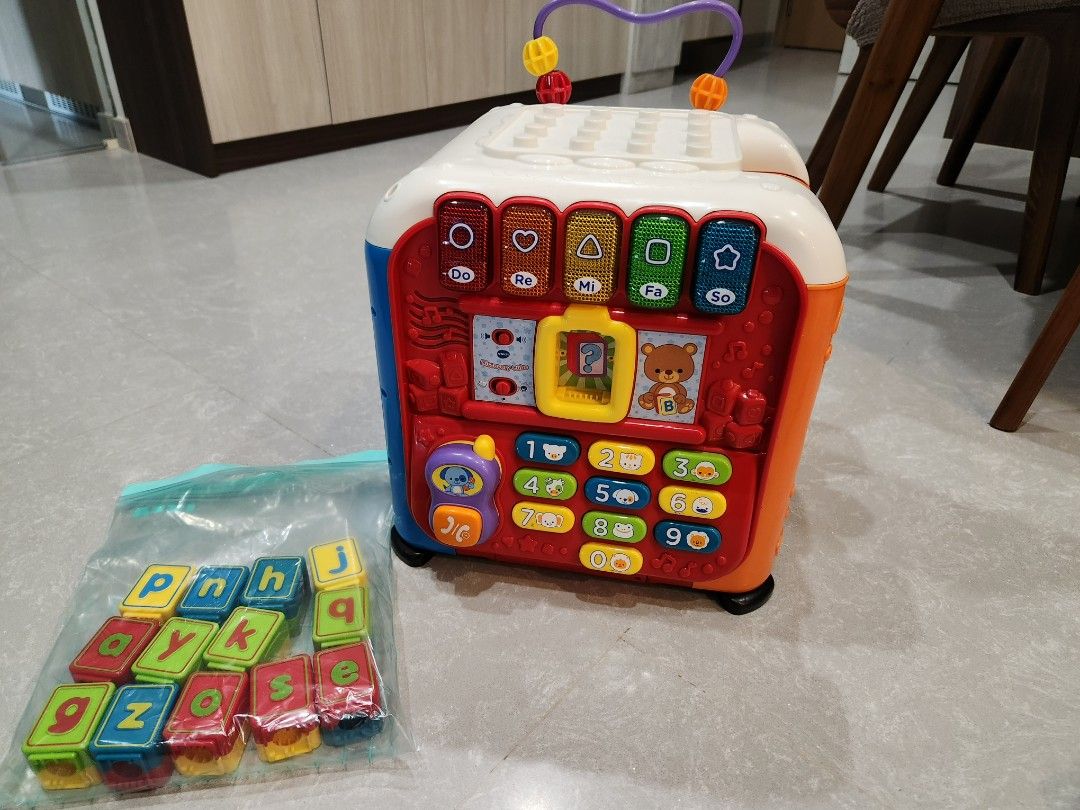 Vtech alphabet best sale activity cube costco