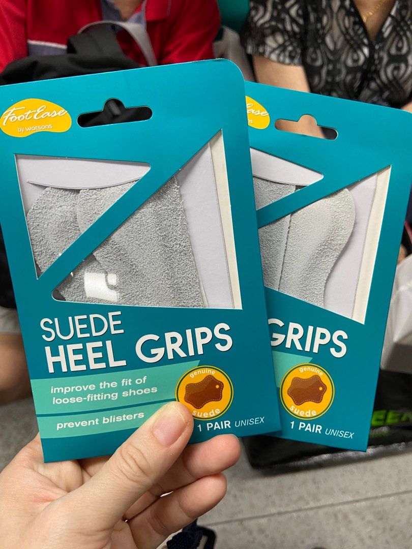 Watsons footease Suede Heel grips one new one opened