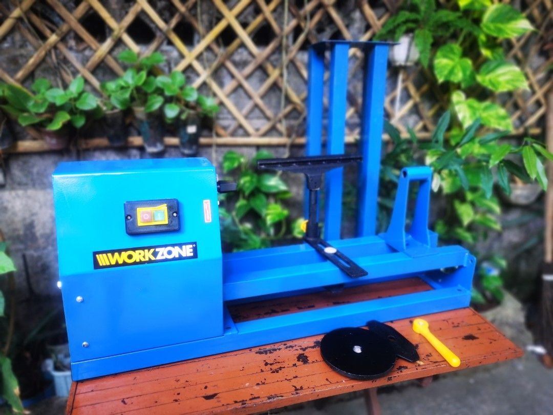 Workzone wood lathe machine