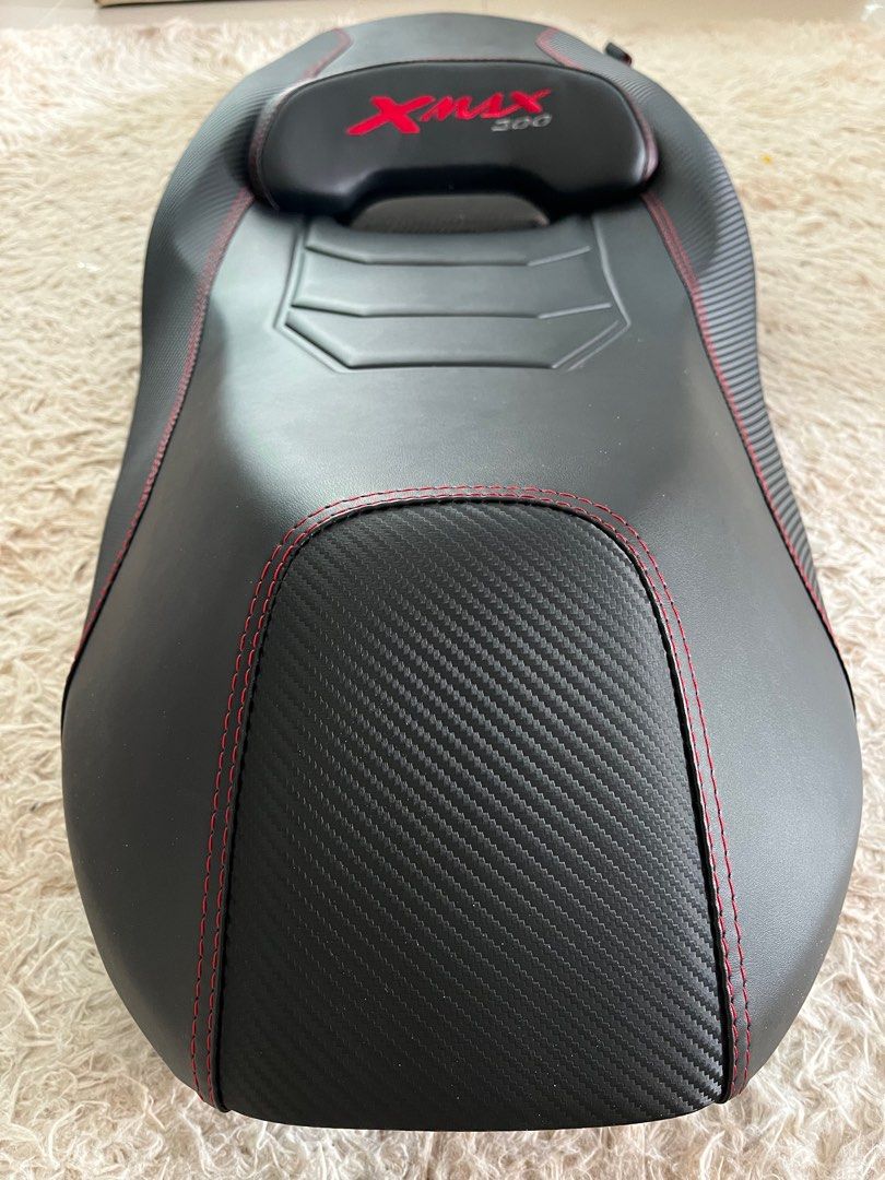 Yamaha Xmax sports comfort seat with carbon (lowered), Motorcycles