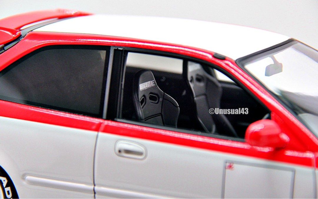 1/18 Ignition Model Honda Civic EK9 Type R White/Red 1/18 Ignition Model Honda Civic EK9 Type R White/Red