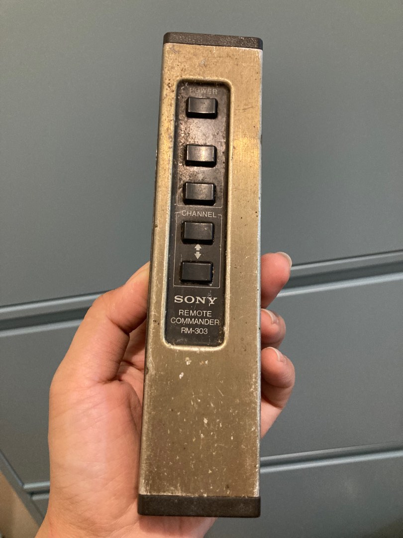 1970s Sony Colored TV remote control (not working), Audio, Other Audio