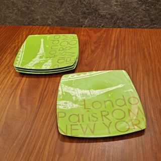 【Bed Bath & Beyond】 26cm歐式方盤 4 入 (二手)