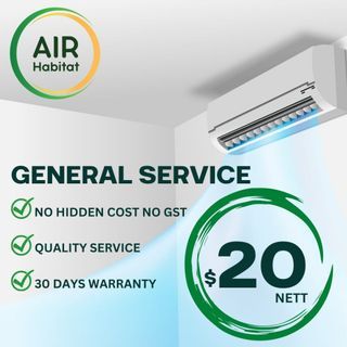 20 NETT AIRCON SERVICING GENERAL CLEANING AIRCON SERVICE