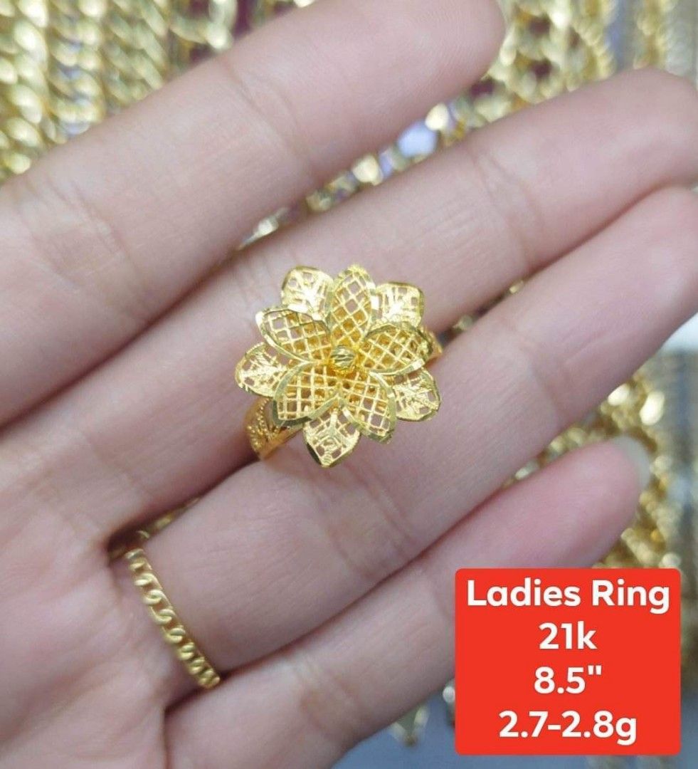 Jewelry, 21k With 24k Of 1 Gram Saudi Gold Ring