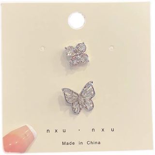 Clover + Butterfly Brooch64180451476611110