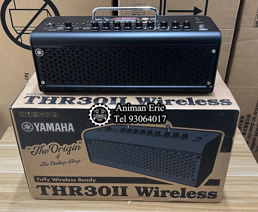 黑色特別版全新Yamaha thr30 II WIRELESS WL, 興趣及遊戲, 音樂 