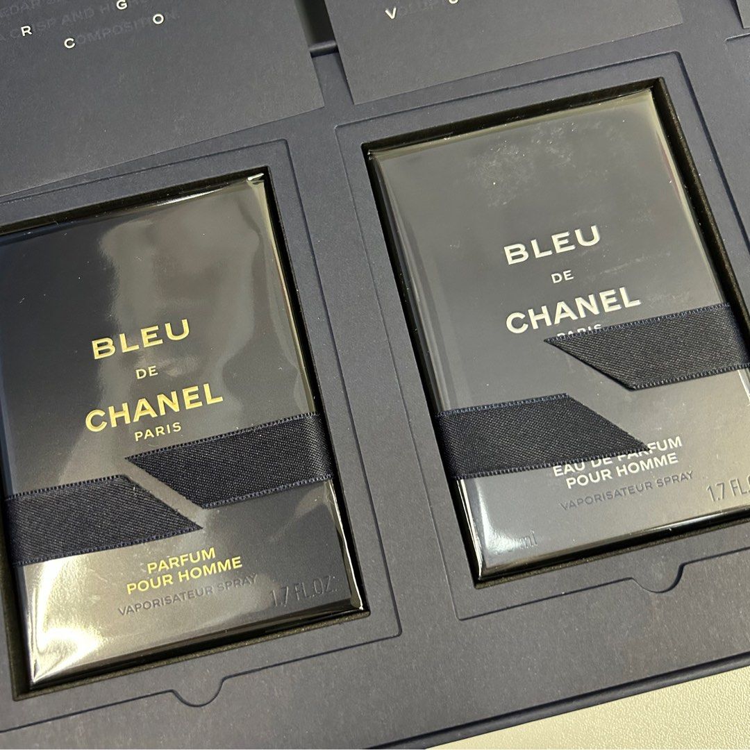 Bleu de CHANEL Fragrance Set Christmas Card