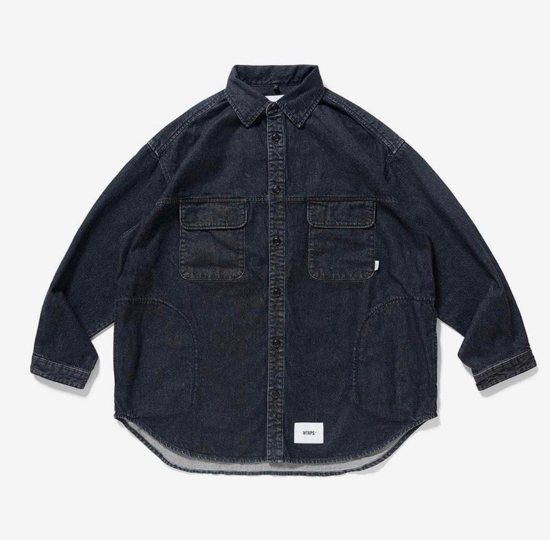 售全新: WTAPS 22AW WCPO 01 / LS / COTTON. DENIM - 222WVDT-SHM01