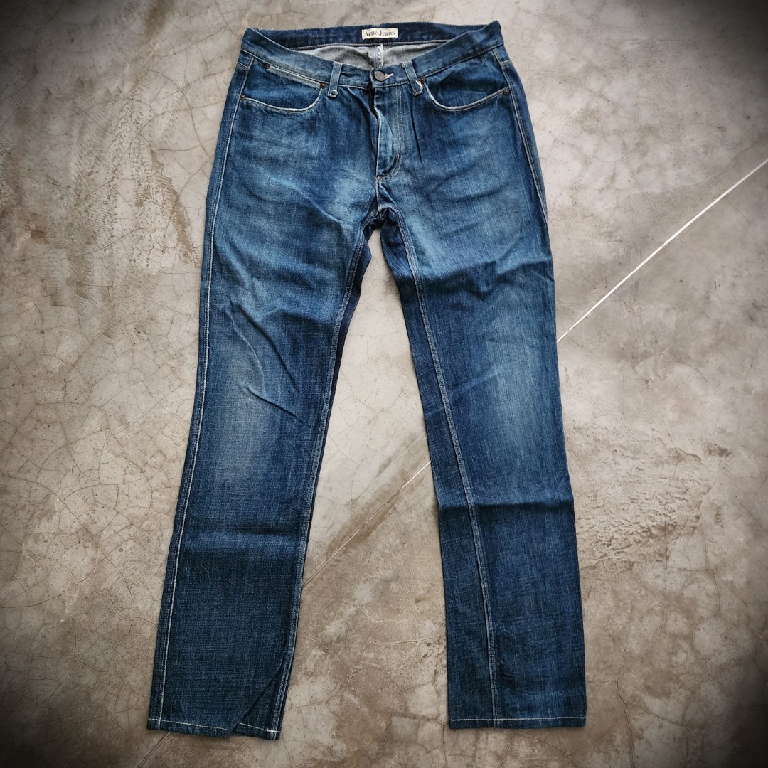 ACNE jeans, Men's Fashion, Bottoms, Jeans on Carousell