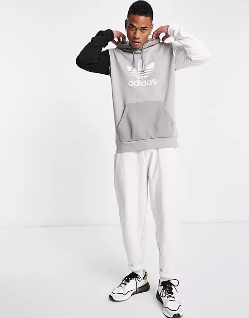 Adidas hoodie Men s Fashion Tops Sets Hoodies on Carousell