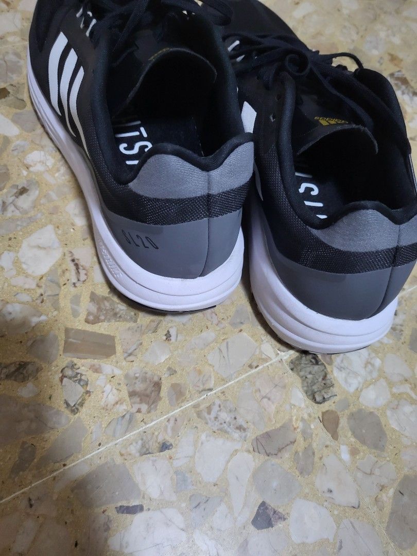 Adidas RUNNING SL20.2 Shoes Men Black Q46188, Men's Fashion, Footwear