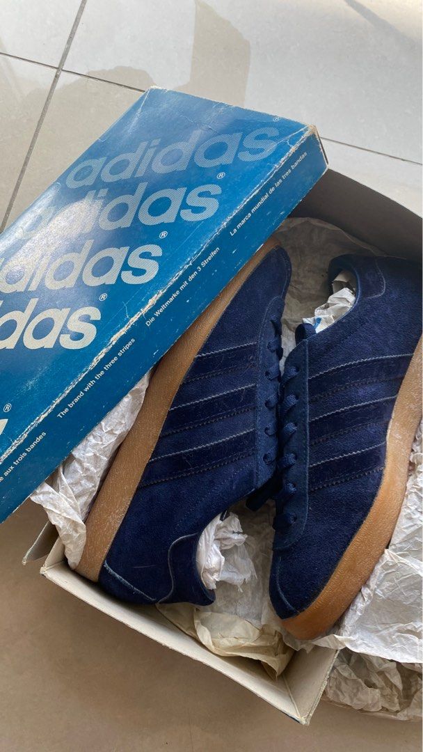 ADIDAS VINTAGE TOBACCO MADE IN FRANCE WITH OG BOX