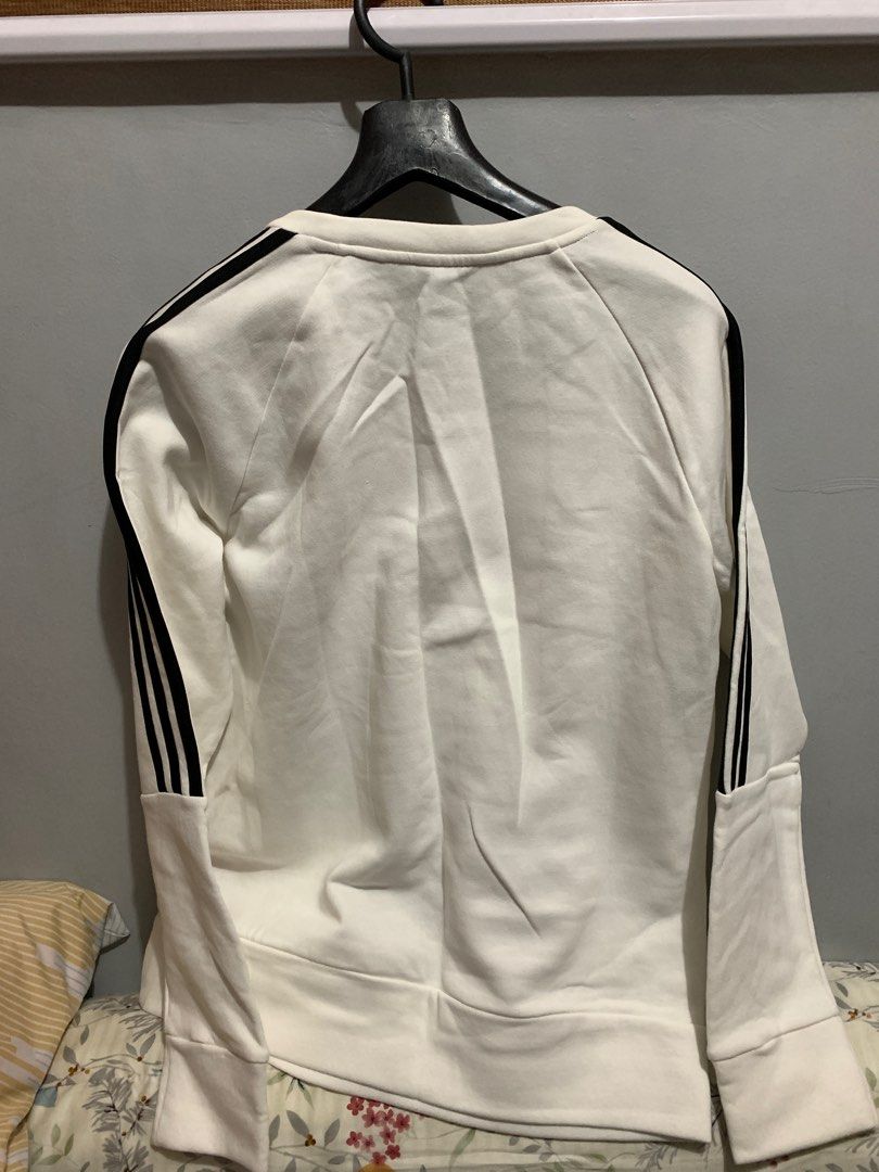 Adidas White Jacket, Men's Fashion, Coats, Jackets and Outerwear on