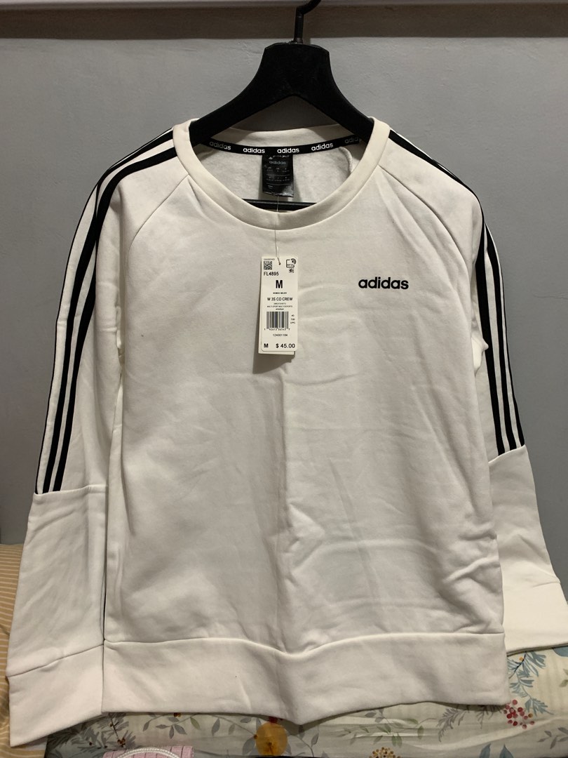 Adidas White Jacket, Men's Fashion, Coats, Jackets and Outerwear on