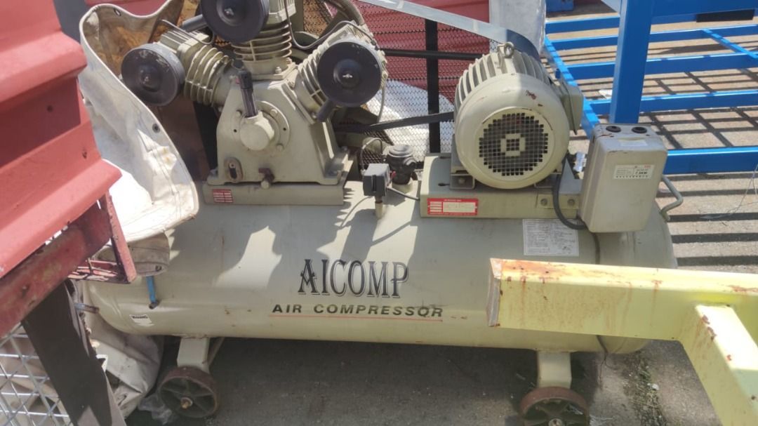 AICOMP Air Compressor AI-100 (include air receiver), Furniture & Home ...