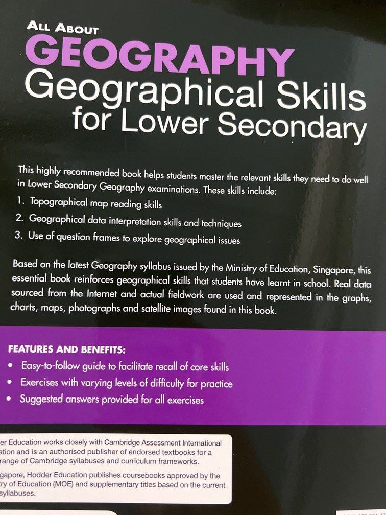 All About Geography Geographical Skills for Lower Secondary., Hobbies
