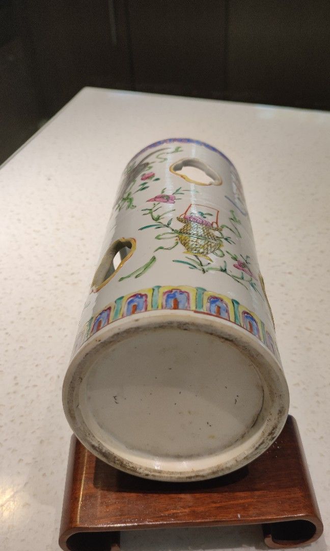 Antique porcelain Hat Stand, Hobbies & Toys, Memorabilia & Collectibles