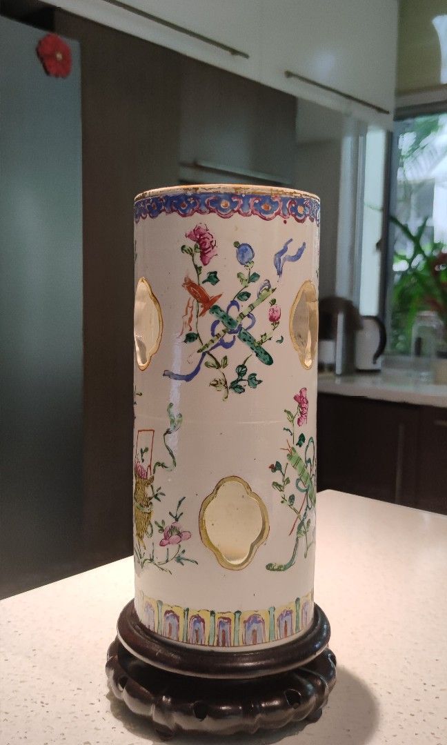 Antique porcelain Hat Stand, Hobbies & Toys, Memorabilia & Collectibles