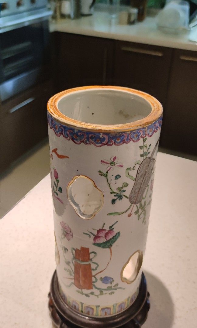 Antique porcelain Hat Stand, Hobbies & Toys, Memorabilia & Collectibles