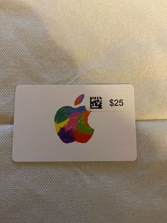 Apple $25 Gift Card. Good for all things Apple.
