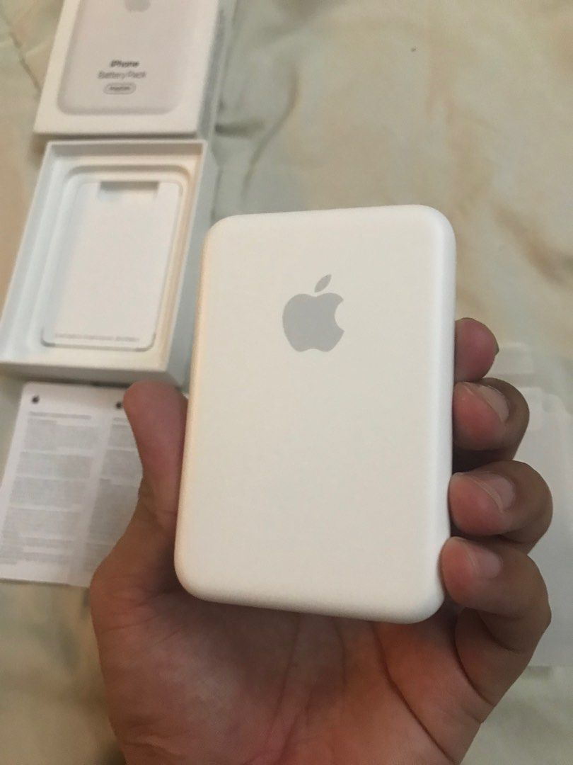 Apple magsafe battery pack iphone ibox resmi baru pakai 3 bulan fullset