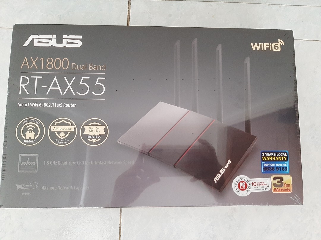 Asus RT-AX55 Router, Mobile Phones & Gadgets, Other Gadgets on Carousell