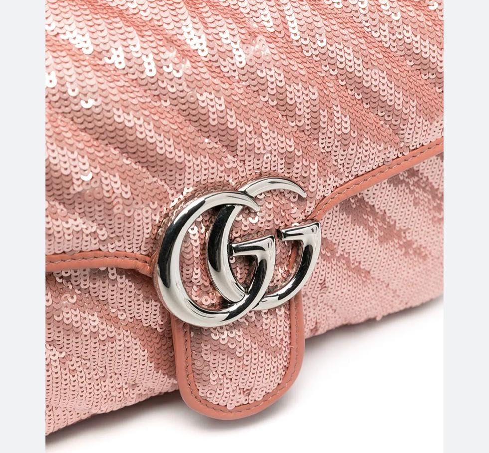 Gucci marmont store sequin bag