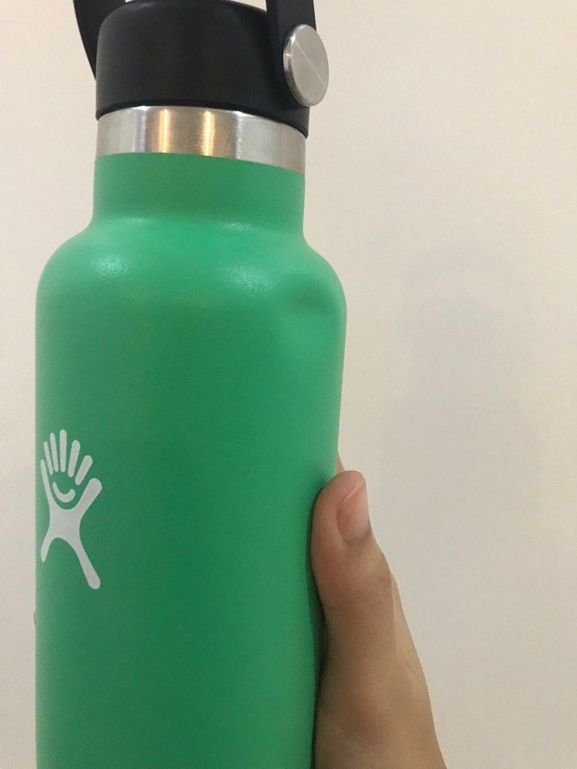 Authentic Hydroflask in spearmint (24oz), Furniture & Home Living