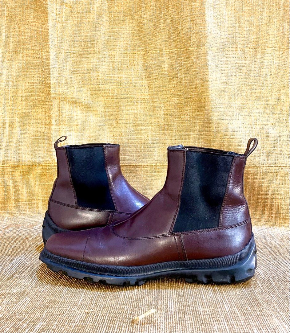 AUTHENTIC MIU MIU BROWN PRADA CHELSEA BOOTS
