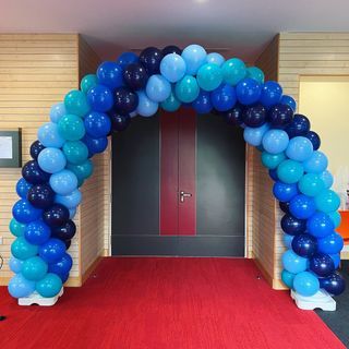 Balloon Arch Helium Balloon Garland Party Kit Birthday Party Balloon Tower Column Balloon Column Balloon Tower Company Event Set Up Christmas Party