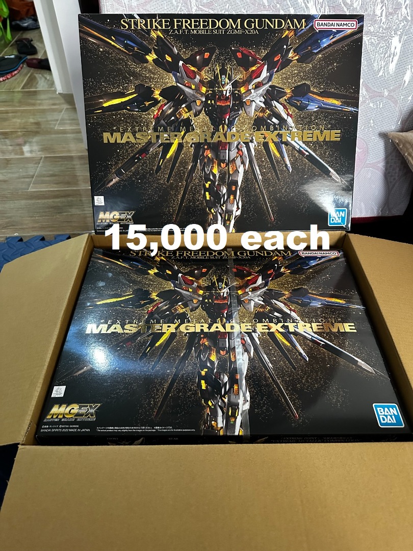 Bandai Master Grade Extreme Strike Freedom Gundam, Hobbies & Toys, Toys
