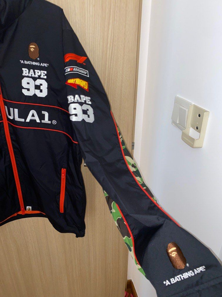 Bape formula 1 on sale jacket