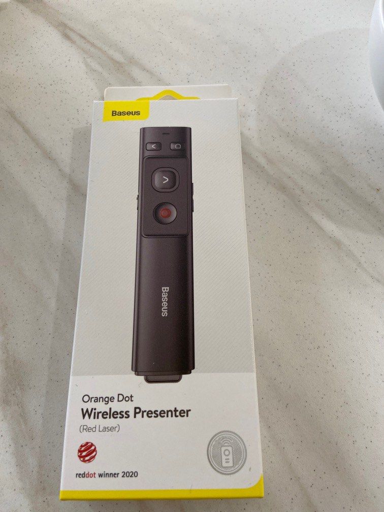 Baseus Presenter Wireless Laser Pointer 2.4GHz Remote Controller for ...