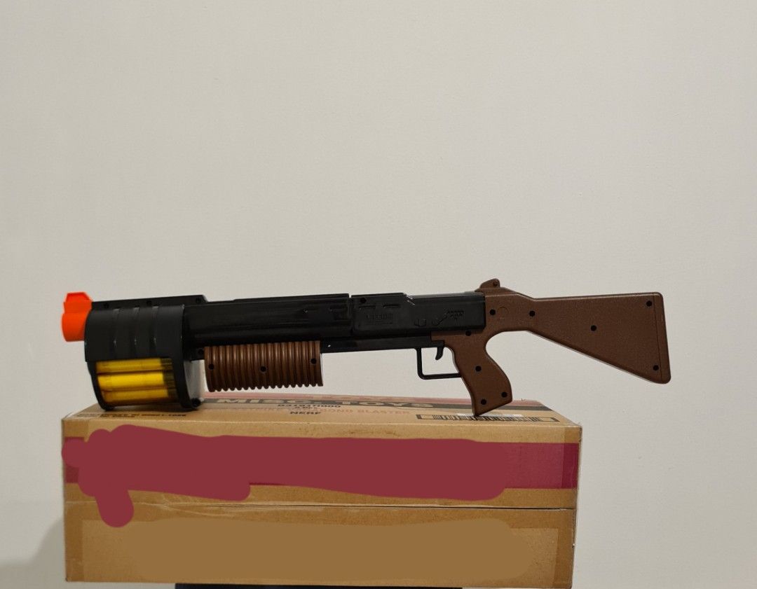 Bass pro rapid fire foam dart shotgun, Hobbies & Toys, Toys & Games on Carousell