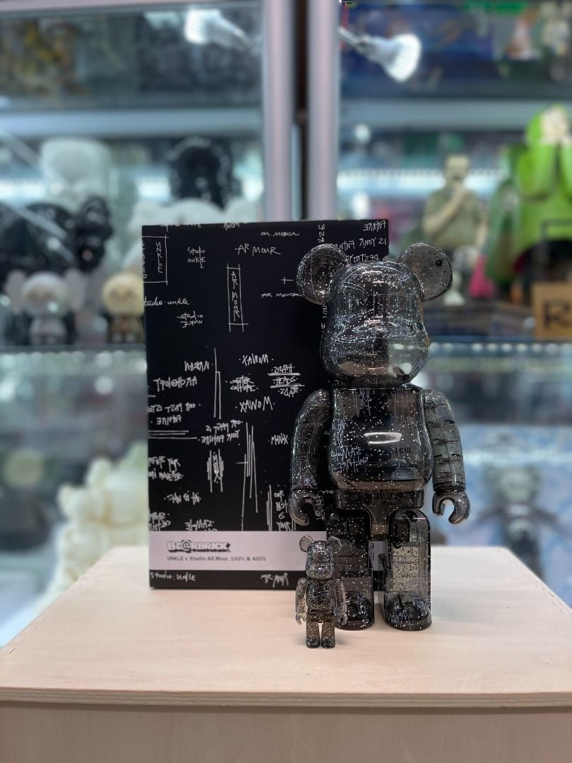 bearbrick UNKLE × Studio Ar.Mour100％400％