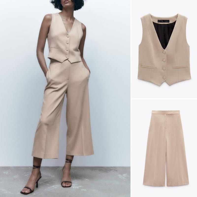 Beige pants, Women's Fashion, Bottoms, Other Bottoms on Carousell