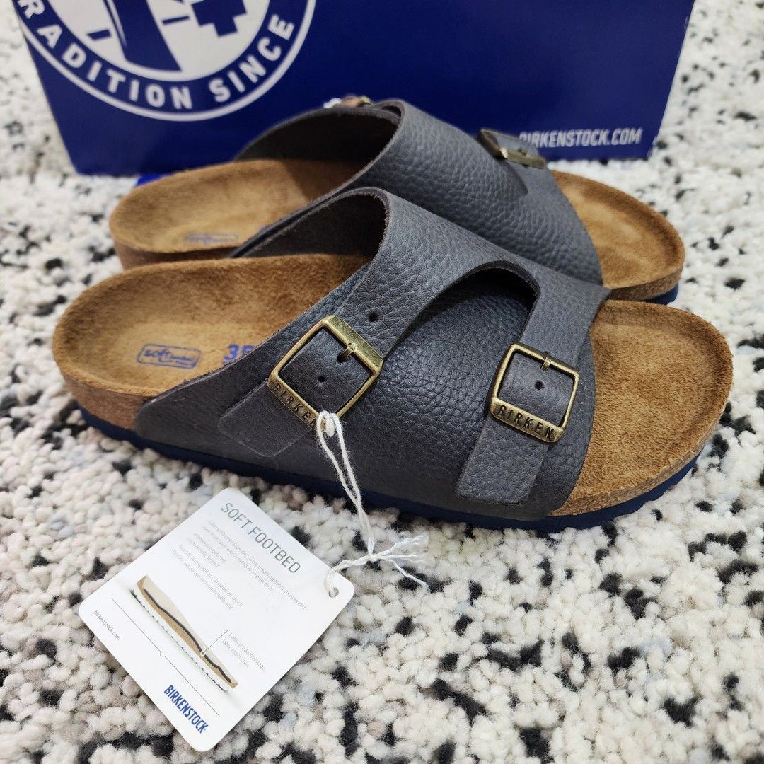 Steer indigo birkenstock top